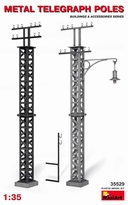 [ MINIART35529 ] MINIART Metal Telegraph Poles  1/35   nml