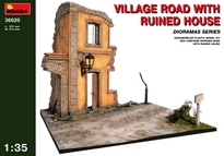 [ MINIART36020 ] MINIART Village road +ruined H 1/35