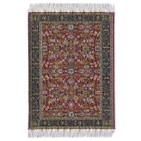 [ MM30520 ] Mini Mundus Oosterse tapijt geweven (100 x 155mm)