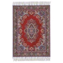 [ MM30550 ] Mini Mundus Oosterse tapijt geweven (100 x 155mm)