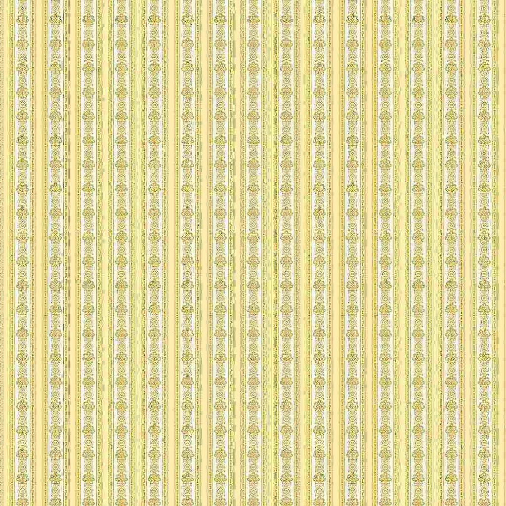 [ MM41153 ] Mini Mundus Behangpapier stroken Goudkleurig/beige (49,5x30cm)