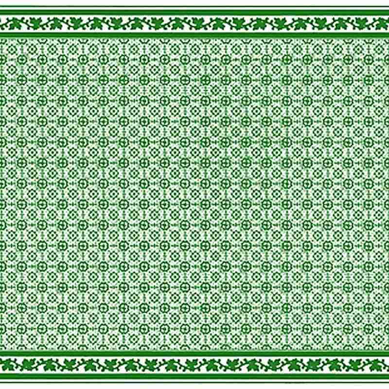 [ MM41172 ] Mini Mundus Behangpapier groene tegels (41x18cm)