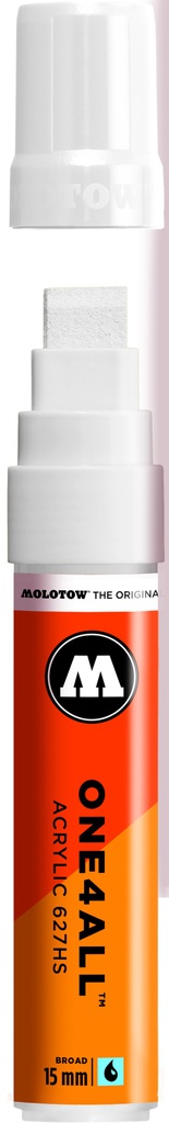[ MOL627160 ] One4All 627HS 15 mm Signal White verfstift