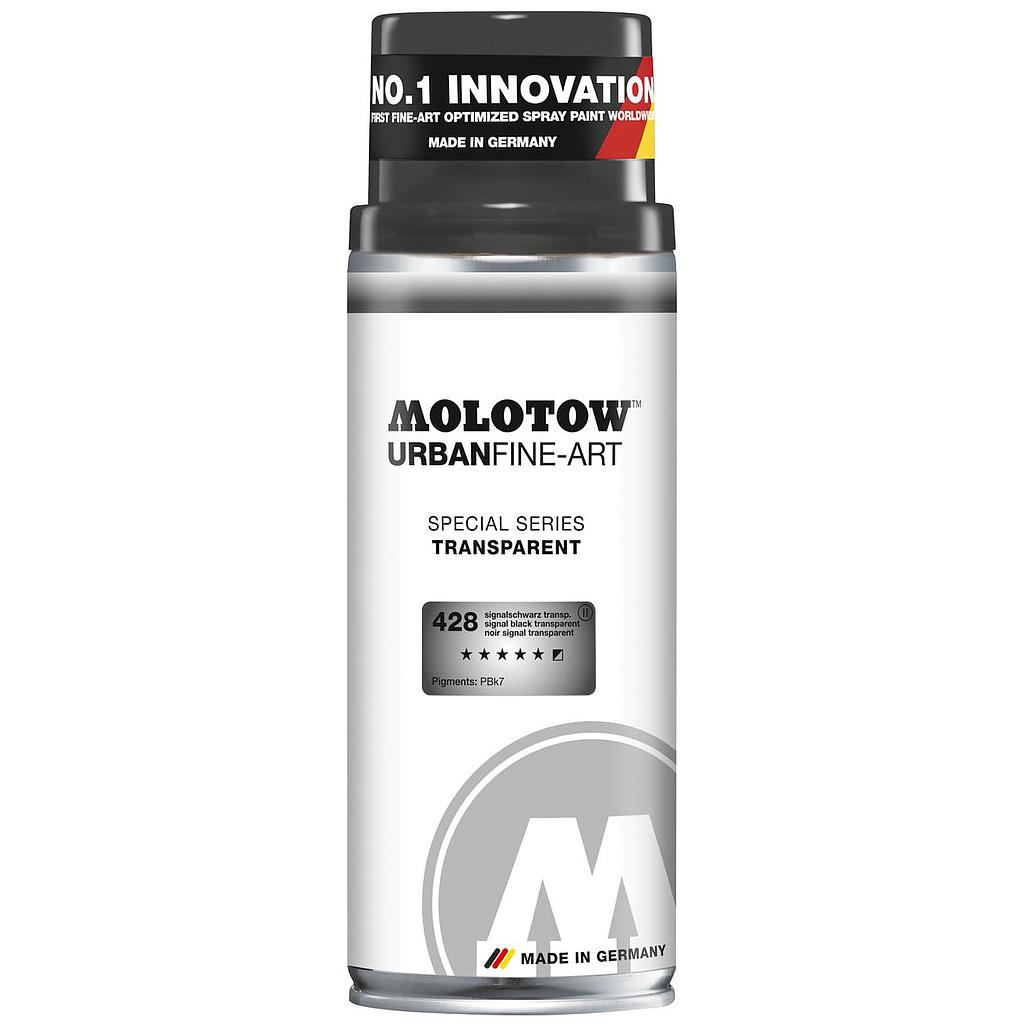[ MOLUFA428 ] UFA 400Ml Spec.Transp.Signal Black