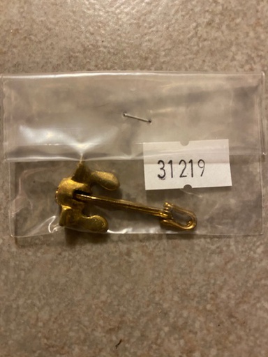 [ M31219 ] Mantua ancre hall n.2 en métal  27mm  1pcs