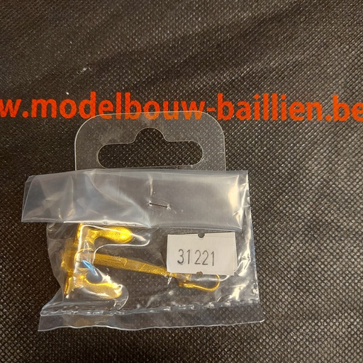 [ M31221 ] Mantua Anker metaal messingkleurig N2 40mm