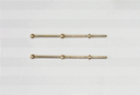 [ M31780 ] Mantua relingpaaltje 2 gaatjes 2x10mm 10st 