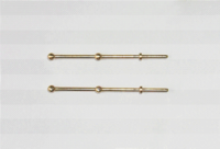 [ M31780 ] Mantua relingpaaltje 2 gaatjes 2x10mm 10st 