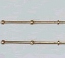 [ M31790 ] Mantua relingpaaltjes 2 gaatjes 2x15 mm 10st