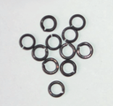[ M32860 ] Mantua  zwarte ringetjes  2 mm 20st