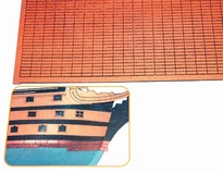 [ M32902 ] Mantua messing plaatjes president/HMS Victory 1/200 