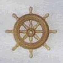 [ M35050 ] Mantua roue de gouvernail en bois 20 mm 1/75
