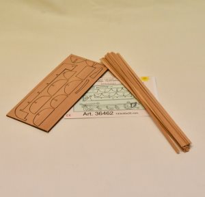 [ M36462 ] Mantua reddingsbootje spanten 133x40x26