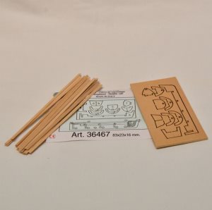 [ M36465 ] Mantua canot de sauvetage  kit 72x26x15mm