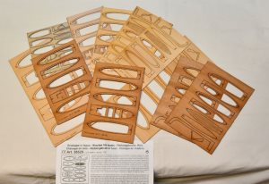[ M36529 ] Mantua houten sloepen victory 1/98 bouwdoos 776