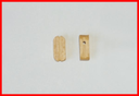 [ M37031 ] Mantua takelblokjes ramin 1 gaatje 10 mm 10st