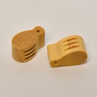 [ M37140 ] Mantua vioolblokken 12mm 3 gaatjes 2stuks