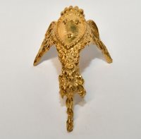 [ M37433 ] Mantua brass cast figure head Le Superbe