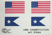 [ M37454 ] Mantua vlaggenset Constitution