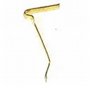 [ M40260 ] Mantua Steunplaatje messing 8x18  4st