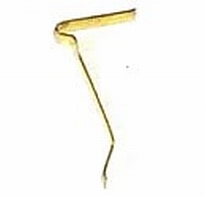 [ M40260 ] Mantua Steunplaatje messing 8x18  4st
