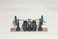 [ M42210 ] Mantua trippel dekpomp messing 40mm cutty sark