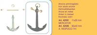 [ M42591 ] Mantua iron stock anchor  11x20mm