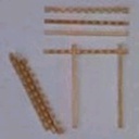 [ M42690 ] Mantua caillebotis en bois à construire  2x3x42mm