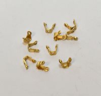 [ M42840 ] Mantua brass U support 2.5x4.5 mm  10pcs