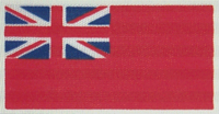 [ M43850 ] Mantua Thermopylae Red Ensign 47x65mm