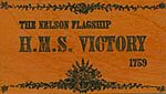 [ M43904 ] Mantua naamplaatje hout Mississippi 65x115
