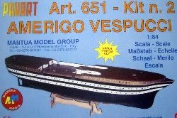 [ M651 ] Mantua Amerigo Vespucci 1/84 kit n»2