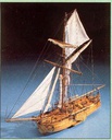 [ M916 ] Mantua bouwplan Cannoniera Olandese N. 2