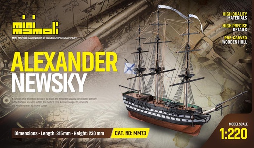 [ MAM73 ] mini 'alex newsky' 32 cm