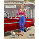 [ MB24015 ] Masterbox pin-up series a short stop kit nr 1 1/24