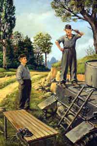 [ MB3509 ] MB German Tank Repairmen'40-45 1/35 