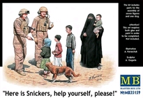 [ MB35159 ] Master box Here is Snickers  1/35