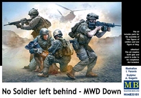 [ MB35181 ] Masterbox no soldier left behind  mwd down   1/35 