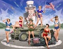 [ MB35183 ] Masterbox US Pin Up 1/35