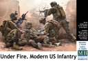 [ MB35193 ] under fire moodern us infantry