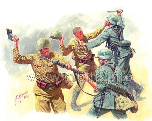 [ MB3524 ] Master box Estern N°3 Hand-to-Hand fight   1/35