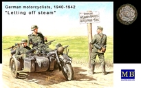 [ MB3539 ] Master box German motorcyclists '40'43 1/35
