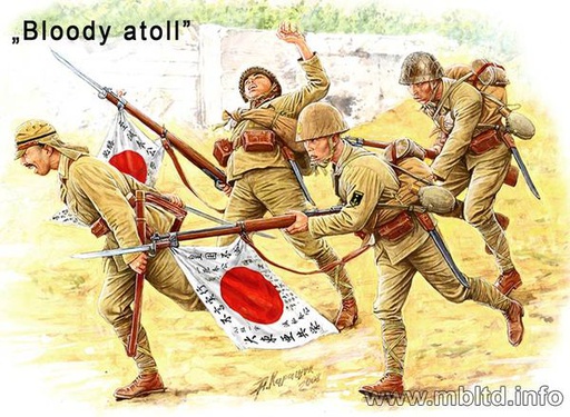 [ MB3542 ] Master Box Japanese Imp. Marines'43  1/35