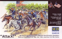 [ MB3550 ] Masterbox 8th Pennsylvania Cavalry Reg 1/35