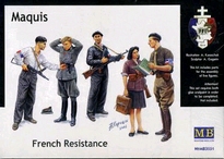 [ MB3551 ] Masterbox Maquis, French Resistance   1/35