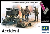 [ MB3590 ] Accident German &amp; Sov. Men     1/35