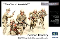 [ MB3593 ] MB 'DAK Germ Infantry North Afr1/35