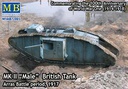 [ MB72005 ] Masterbox Mk II Male British Tank Arras battle  1917 1/35  WW1