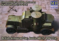 [ MB72008 ] Master box British Armoured Car Austin MkIV   WW-01  1914-1918  1/72