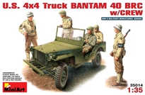 [ MINIART35014 ] MINIART US 4x4 Bantam + Crew   1/35 